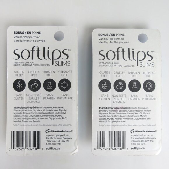 Softlips Slims Hydrating Lip Balm Set (2) - Picture 2 of 2